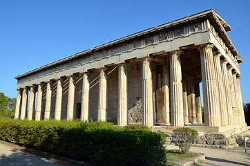temple of hephaestus in athens greece photography