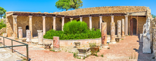 The Roman villa