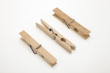 wooden pegs

