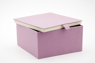 pink gift box
