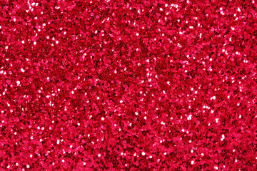 Red Christmas texture from glitter.