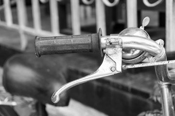 Bicycle handle bar Black and white