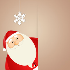 illustration of Santa Claus for Christmas