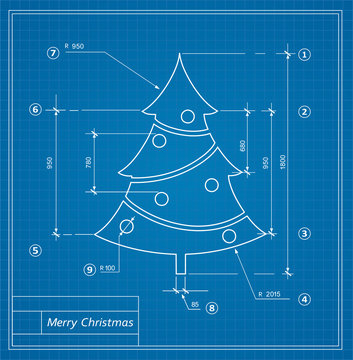 Christmas blueprints