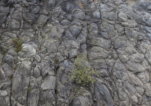grey rock mountain panorama background - stome texture