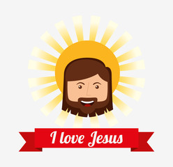 i love jesus design 
