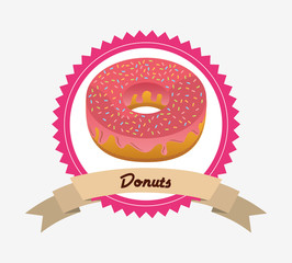 sweet donuts design 