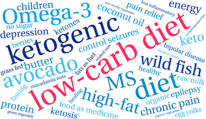 Low Carb Diet Word Cloud