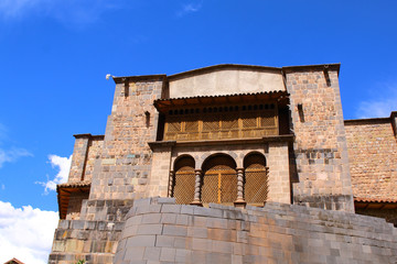 Fototapeta premium Historic Iglesia de la Compania in the Plaza de Armas of Cusco i