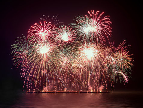 Fireworks display celebration