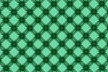 Зелёный орнамент. 1

