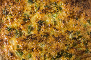 Quiche Texture - Straight On
