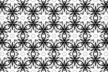 Чёрно-белые узоры. Фантазии. 2.7
