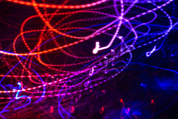 abstract lights background.