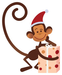 Merry Christmas  monkey