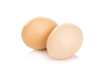 eggs isolated on white background