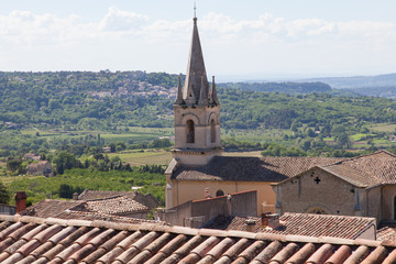 Roofs of the old town in Provence, France