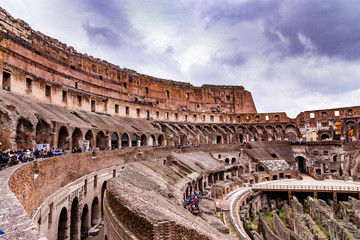 Fototapeta na wymiar colosseum rome 
