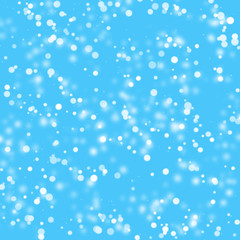 blue bokeh abstract light background