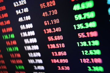 Fototapeta premium Stock Market Diagram