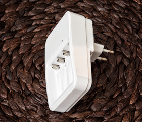 White battery charger, power source