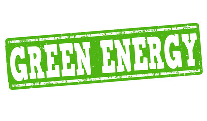 Green Energy stamp