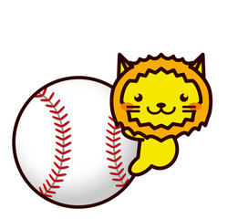 野球と動物シリーズ