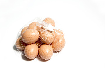 Abstract background, artificial eggs