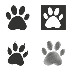 Paw  icon.