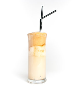 caffe frape withe background