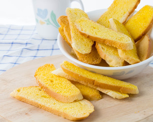 crispy butter bread