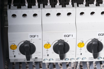 Adjustment device. Industrial power case.