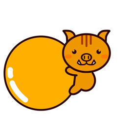 ピンポン球と動物シリーズ