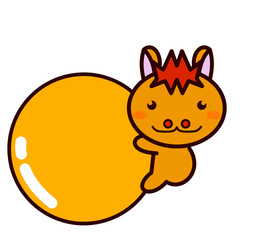 ピンポン球と動物シリーズ