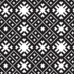 embroidery ethnic geometric seamless patterns