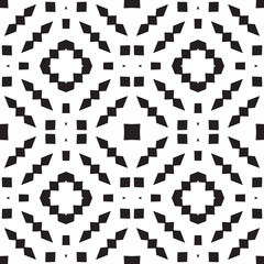 Abstract geometric seamless pattern