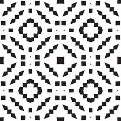 Abstract geometric seamless pattern