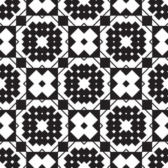 Fototapeta premium Abstract geometric seamless pattern