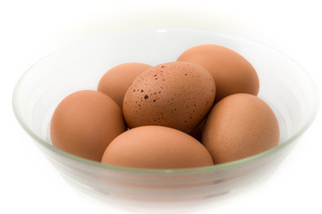 Eggs in bowl