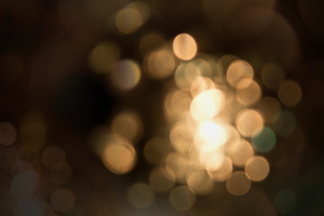 Obraz premium abstract blurred background with glowing lights closeup