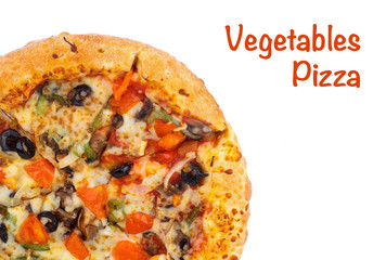 Hot Vegetables Pizza