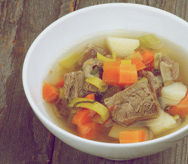 Rustic Beef Soup