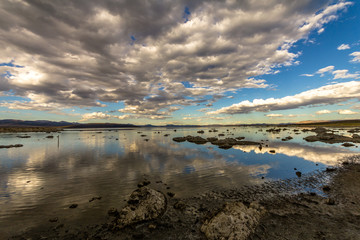 Dramatic view on Mono Lake in California, USA