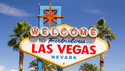 The Las Vegas Sign at daylight