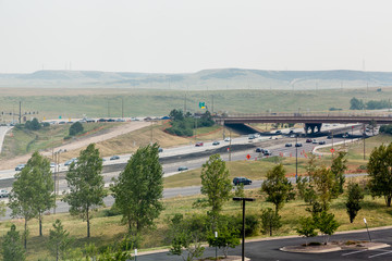 Traffic Building on Expressway