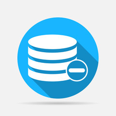 data hdd delete icon