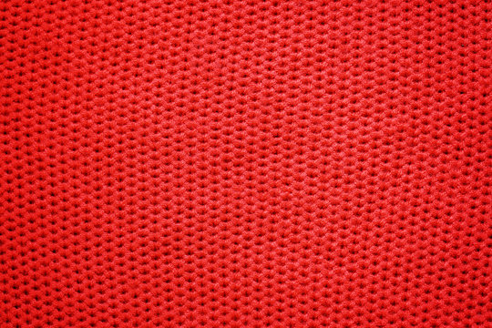 Knitting Background Red Color,texture from natural yarn.