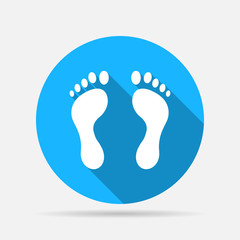 foot print icon