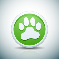 Paw Print button