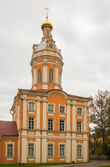Fototapeta na wymiar Library Tower housing seminar Holy Trinity Alexander Nevsky Lavra 